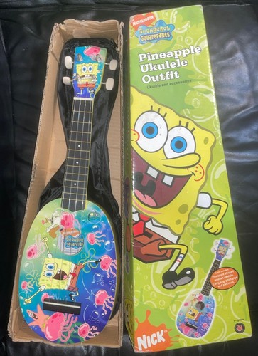 Spongebob ukulele - spongebob, in