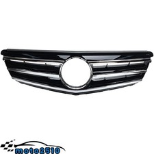 Kühlergrill Schwarz Chrom