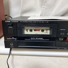 ALPINE / LUXMAN K-106 STEREO CASSETTE TAPE DECK AUTO REVERSE DOLBY B-C NR HX PRO