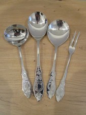 BSF Edelstahl 18/8 - Ostfriesen Motiv - Serviergarnitur