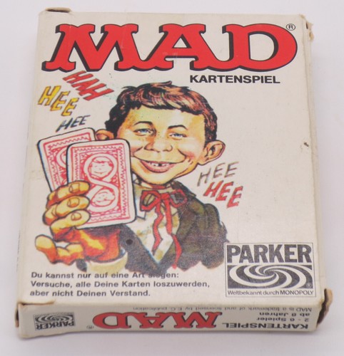 Mad kartenspiel von parker - mad,