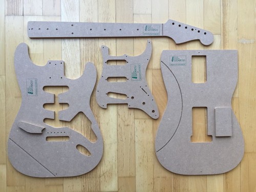 60s strat templates for guitar - templates,