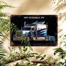Blechschild peterbilt 379 - blechschild,