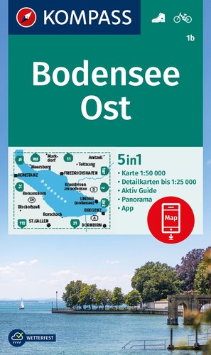 Kompass wanderkarte 1b - /,