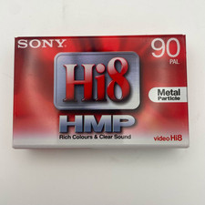 1x Sony Video Hi8 90min / Digital8 Camcorder Kassette - Videocassette P5-90HMP3