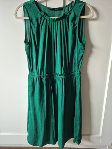 Zara kleid grün - grün, größe