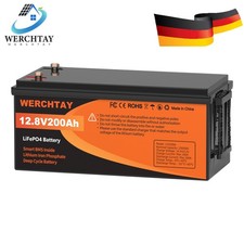 LiFePO4 Akku 12V 200Ah Lithium