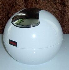 Spirella Bad Kosmetikeimer 1 Liter Mülleimer Schwingdeckeleimer Abfalleimer weiß