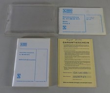 Bordmappe + Betriebsanleitung