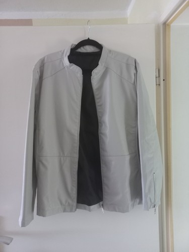 Herren lederjacke weiß - herren,