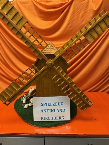 Alte holzwindmühle elektrisch - alte,