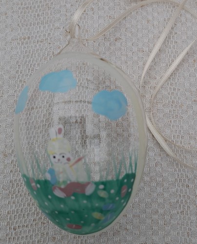 Osterei aus glas zum - osterei,