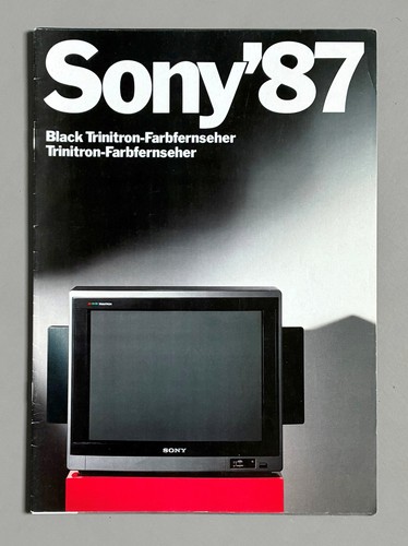 Sony katalog aus 1987 - katalog,