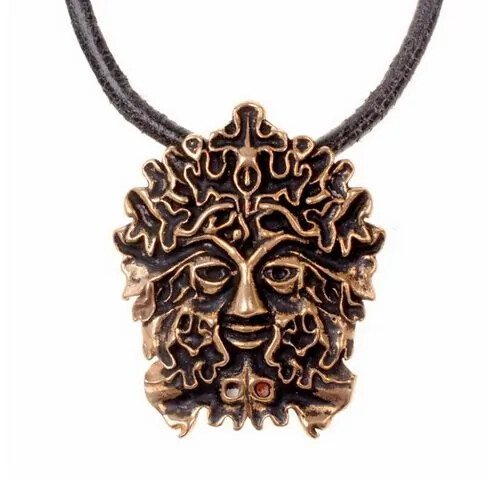 Amulett des grünen mannes - des, „grünen