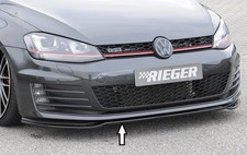 Rieger Spoilerschwert Schwert passend für VW Golf 7 GTI Schwarz Glanz 00088099 