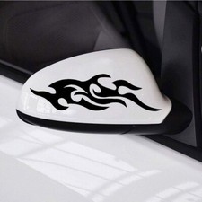 2x Flammen Spiegel Flames 19x4