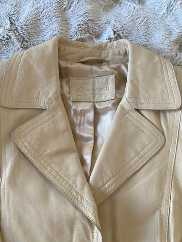 Leder jacke damen - leder,