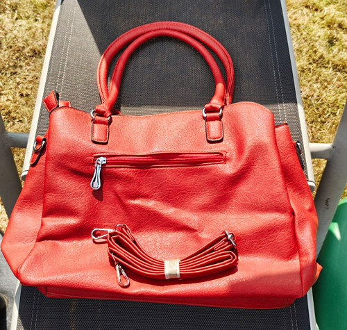 Damen handtasche groß - handtasche, rot