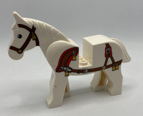 Lego tier pferd weiß - pferd,