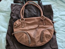 Fredsbruder Leder Tasche Damen braun