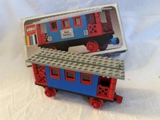 LEGO Trains: Passenger Coach (131) Eisenbahn Personenwaggon OVP 50er 60er