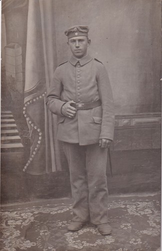 Postkarte soldat in - -1., /