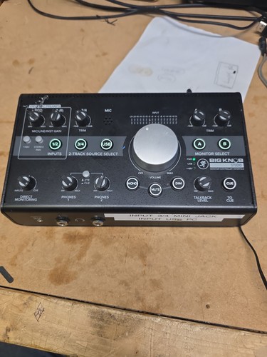 Mackie big knob - knob, studio
