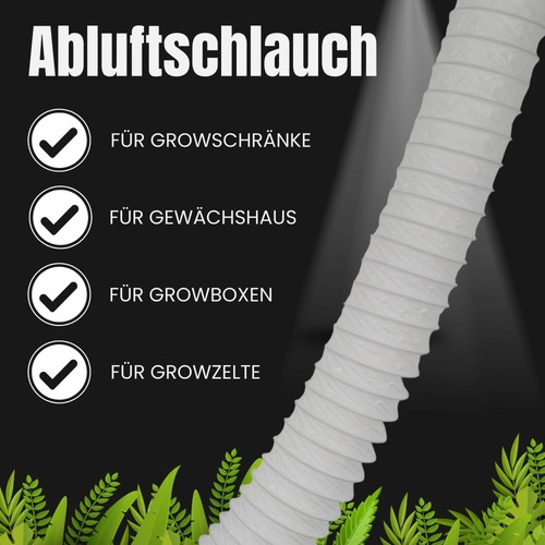 Grow abluft schlauch 100mm - abluft,