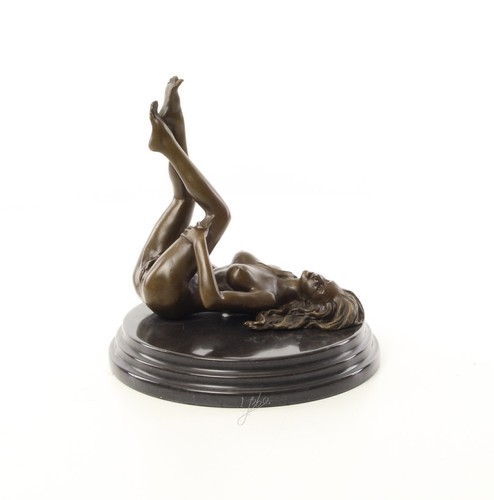 Erotische bronzefigur - erotische,