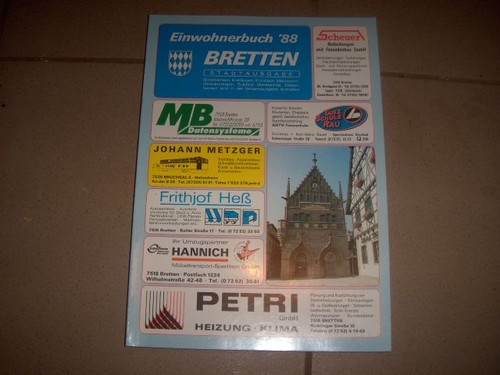 Bretten einwohnerbuch - bretten,,