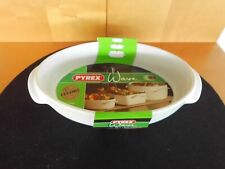 Pyrex   weiß  Auflaufform