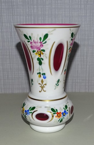 überfangglas bohemia glas - Überfangglas,