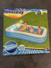 Bestway Pool Schwimmbecken Planschbecken 305 aufblasbar 