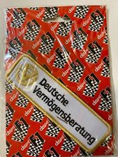 Aufnäher Deutsche Vermögensberatung, F1 Sponsoren Aufbügler, Formel1 Patch
