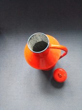 Milchkanne, Metall rot mit