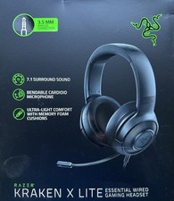 Razer Kraken X Lite Gaming Headset Kopfhörer 7.1 Surround Ultraleicht 3,5 mm