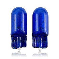 2X W2,1X9,5D T10 W5W 12V 5W Standlicht Xenonlook Autolampen Blau  Lampen