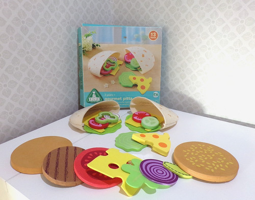 Elc gourmet pitta burger - elc, &