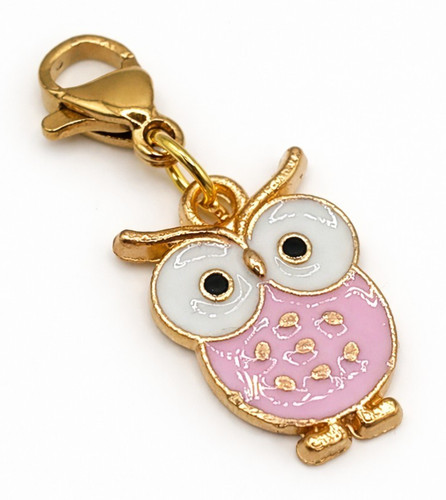 Eule charm clip - charm, anhänger