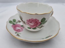 1 Mocca-Tasse Meissen "rote