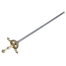 Musketier Florett / Karneval Fasching Mittelalter Degen Schwert Kostüm Zubehör