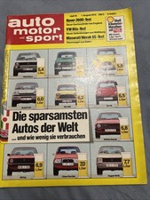 AMS Auto Motor Sport 16/79 Maserati Merak SS VW Iltis BMW M1 Rennwagen