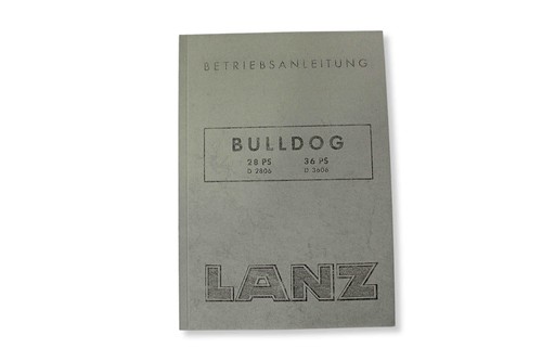 Betriebsanleitung lanz bulldog - lanz,