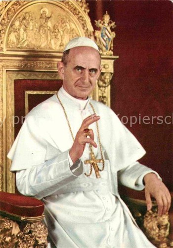 Papst paulus vi - paulus, pp.