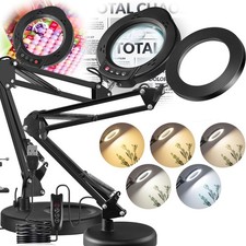 2-in-1 Lupe mit Licht+Ständer