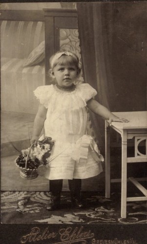 Cdv kinderportrait mädchen - cdv, kinderportrait,