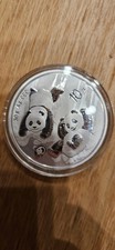 China Panda Silbermünze 2022