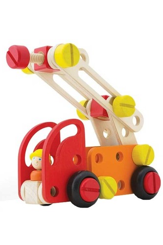 Feuerwehr auto kran - kran, aus