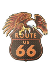 Blechschild Route Eagle 66 USA