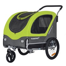 DOGGYHUT® Original Large Fahrradanhänger & Hundebuggy  2 in 1 Hundeanhänger